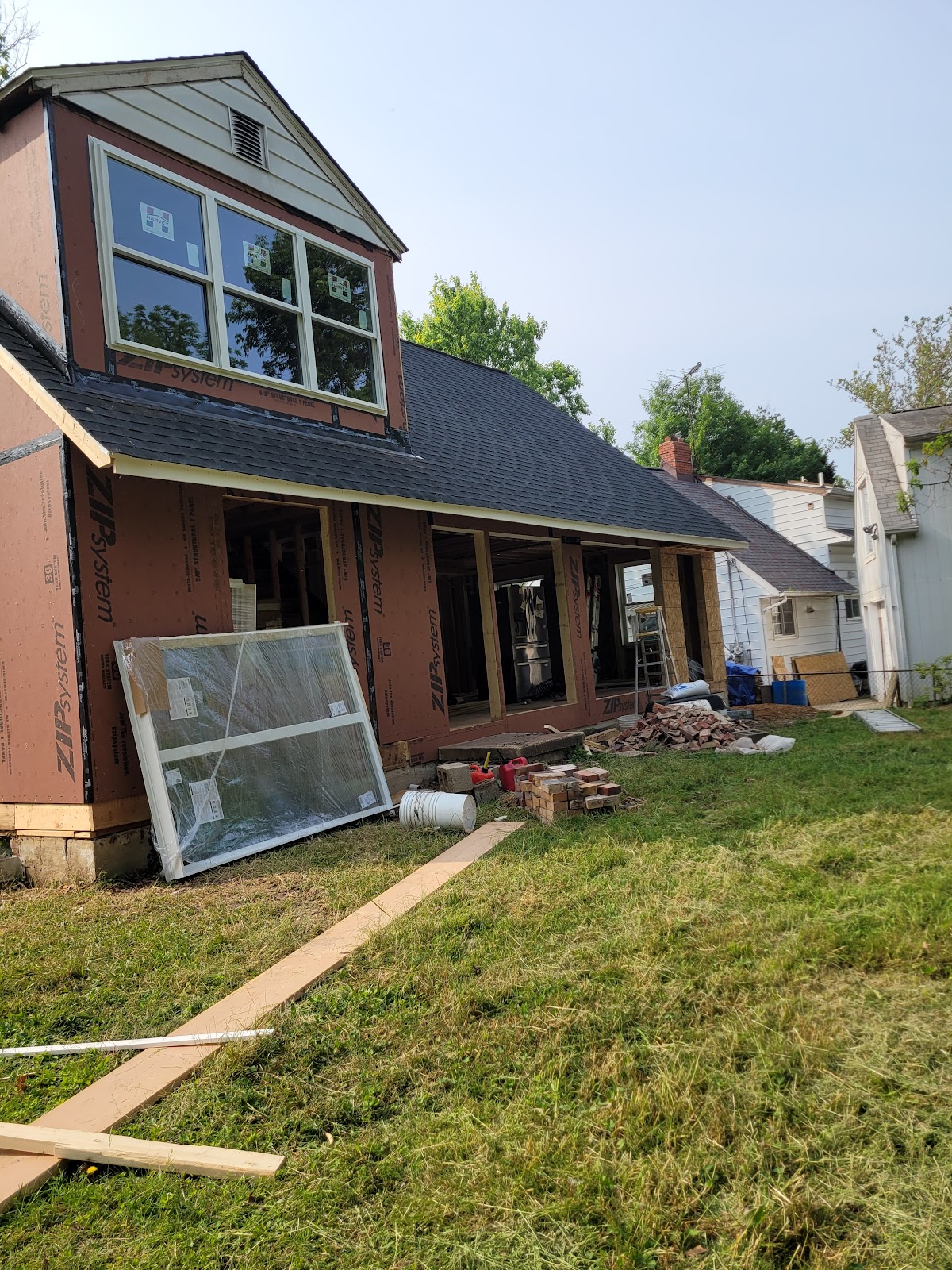 Construction project in progress